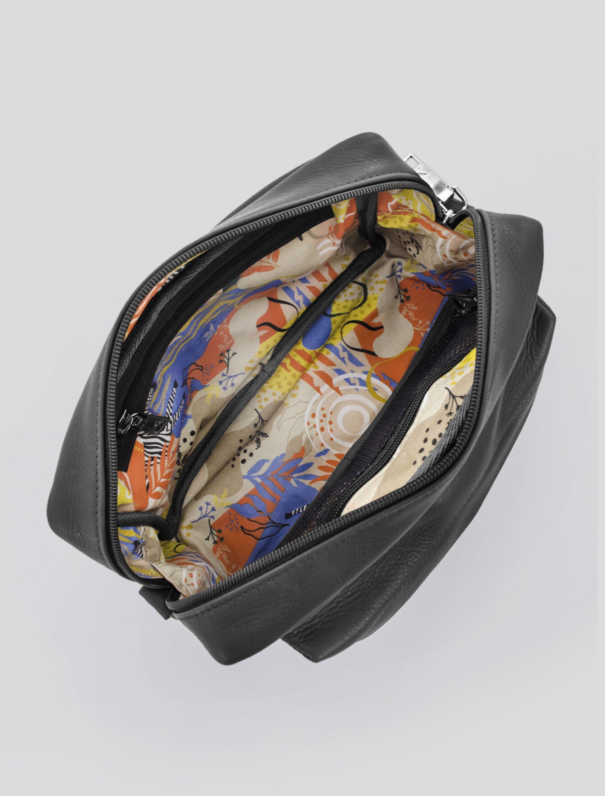 The Hero Leather Crossbody – Black | Handcrafted Everyday Bag