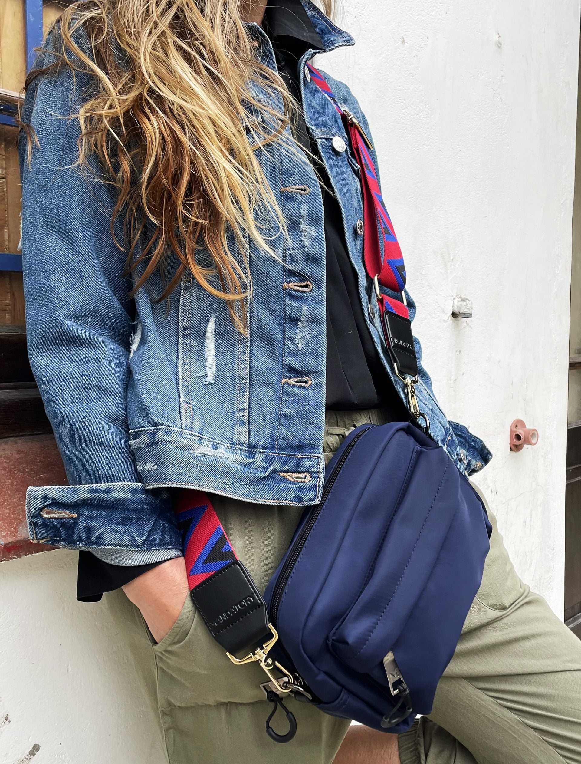 The Hero – Urban Navy Crossbody Bag | Water-Resistant Everyday