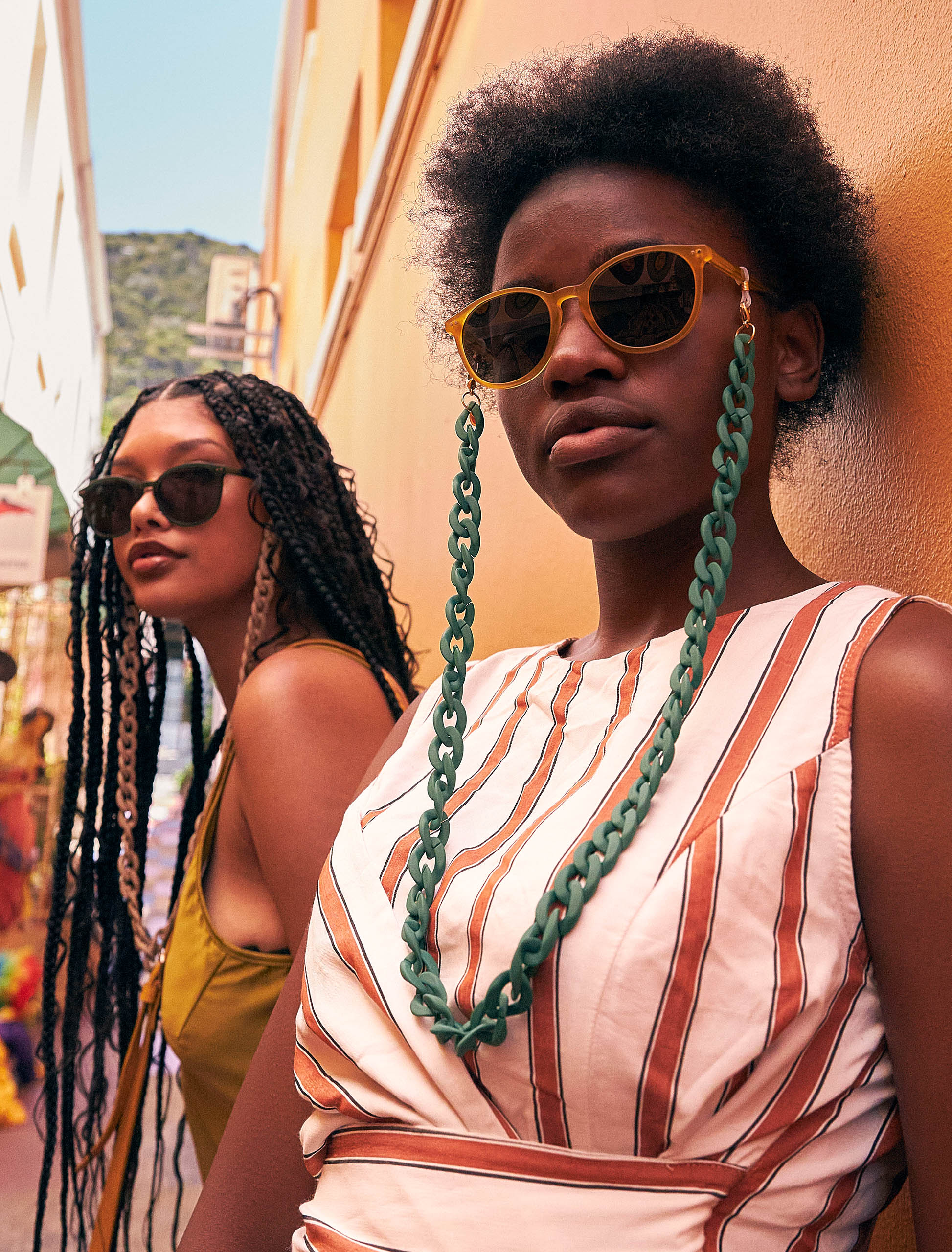 The Sun-Kick – Mustard Polarized Sunglasses | UV Protection Shades