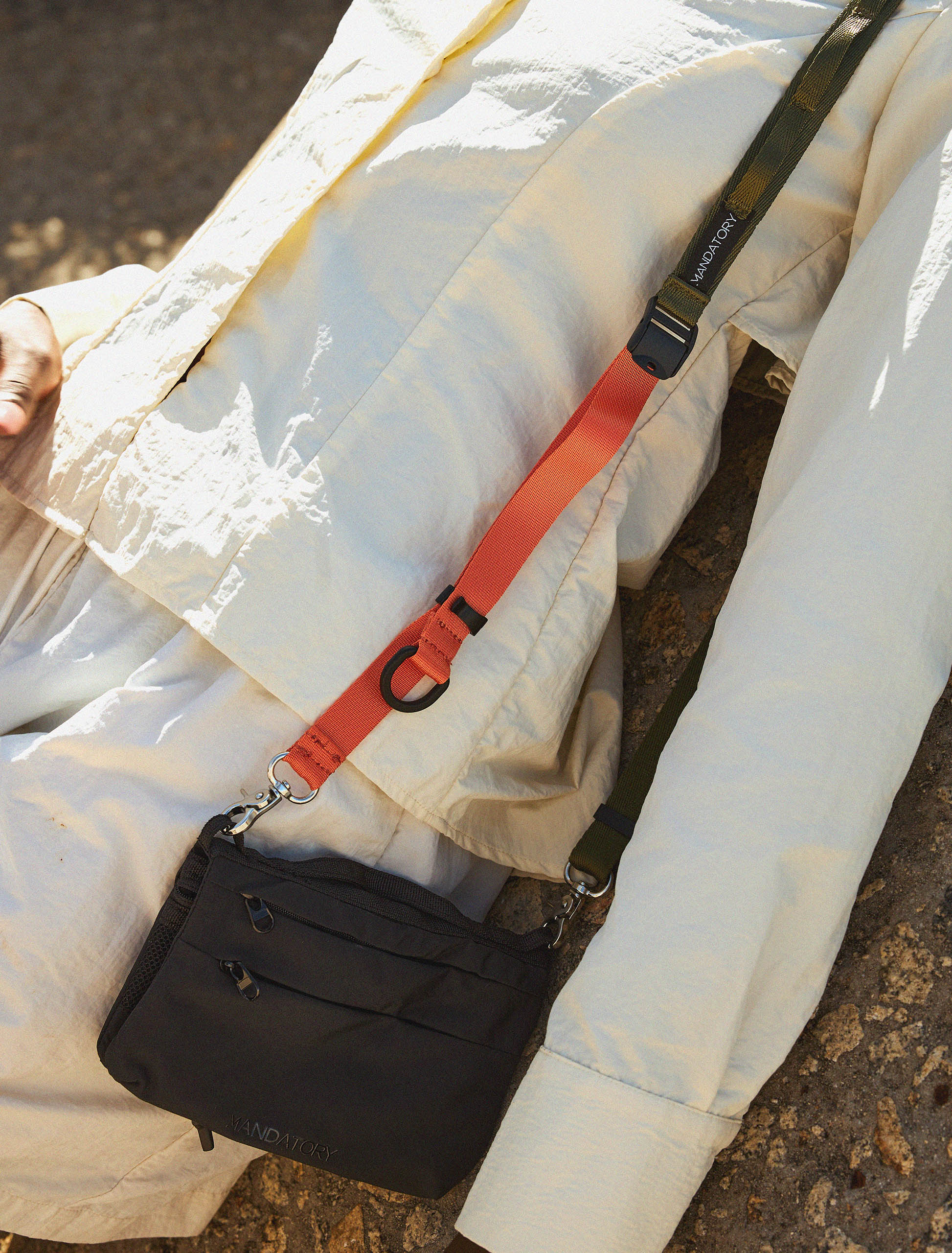 VersaLink Orange & Green Strap – Adjustable Crossbody – Mandatory